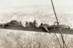 Poster of Men Sleeping on Girder above New York